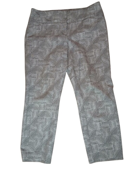 Alfani Pants - Alfani Stretch Small Geometric Print